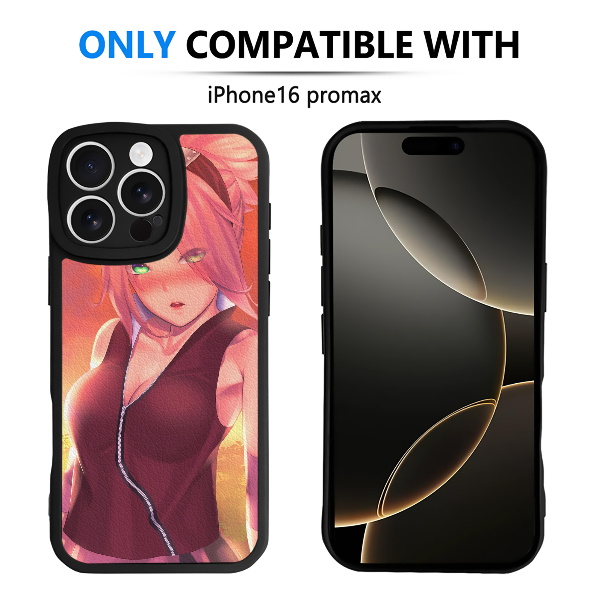 （画像用） NARUTO -ナルト- NARUTO -ナルト- 疾風伝 【iPhone 16シリーズ対応】シリコンスマホケース（レザー調） 材質：シリコン